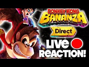 Donkey Kong Bananza Nintendo Direct LIVE REACTION! SHOW US K ROOL!!!!