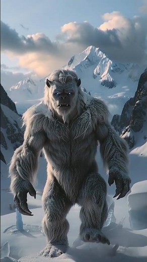 MYSTERIOUS YETI REVEALED! Dramatic Encounter in Snowy Mountains