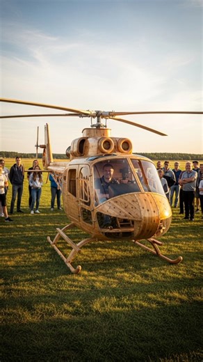 "Unreal Sky Stunt by Homemade Helicopter! 🚁🔥 You Won’t Believe This!"