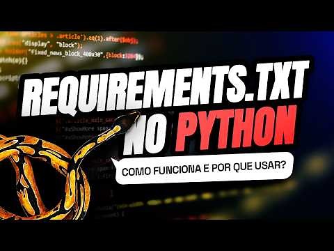 Requirements txt how does it work and why use it? [Required]