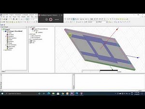 L5 -Designing of Branch line coupler of 10 GHz on HFSS part2.Subsection of Butler matrix Network.