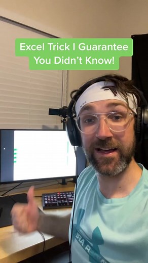 Did you know this new Excel Trick? #microsoftexcel #excel #exceltips | excel tips and tricks