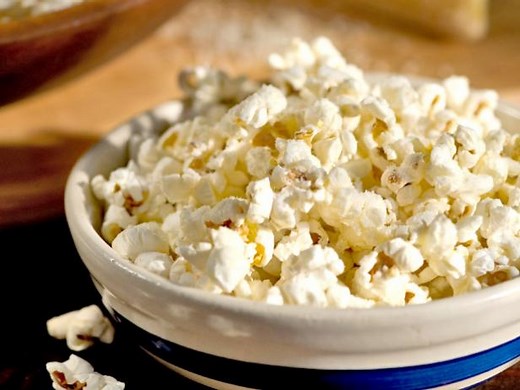 Popcorn with Parmesan and Pecorino