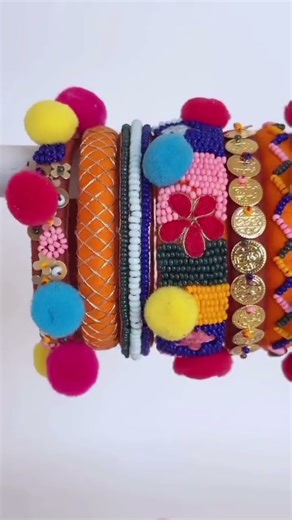 #customisedbangles #thread #bangles #threadwork #threadbangles #diybangles