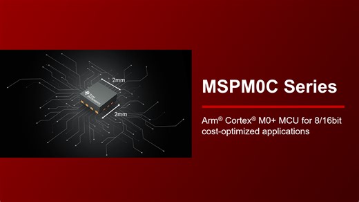 Compact MCU MSPM0C for cost-optimized applications | Video | TI.com