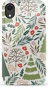 Casely iPhone XR Case | Under The Mistletoe | Holiday | Essential Slim Dual-Layer Protective Design
