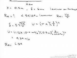 Boundary Layer Example Problem
