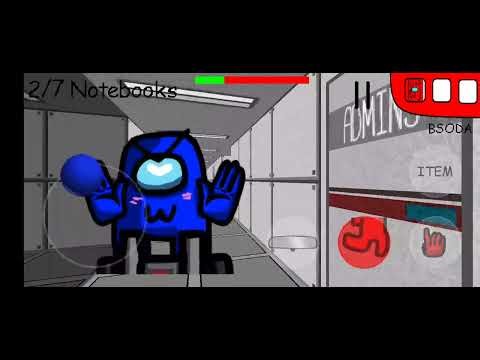 Red's Basics In Among Us - Baldi's Basics Mod