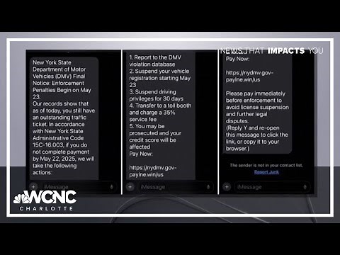 DMV 'final notice' text messages are a scam | VERIFY
