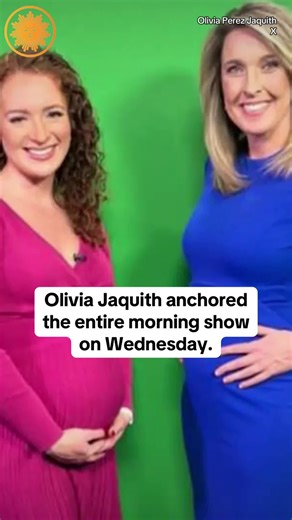 258K views · 5.3K reactions | WRGB CBS 6 News, Albany anchor Olivia Jaquith went into active labor while anchoring the morning news on Wednesday. Jaquith, who is expecting a baby boy, stayed for the entire morning broadcast. | CBS Mornings | Facebook