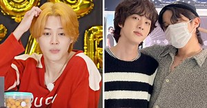 BTS's Jin And J-Hope Pay Jimin A Hilarious "Visit" During His Livestream