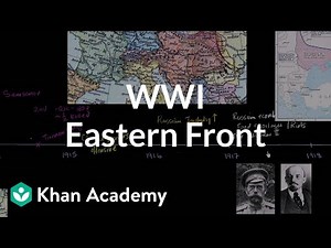 World War I Eastern front | The 20th century | World history | Khan Academy