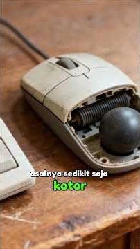 Sebelum Ada Mouse Optik… Kita Disiksa Mouse Bola! #MouseJadul #RetroTech #KomputerJadul