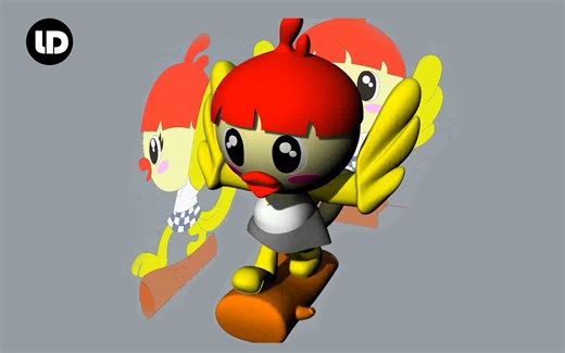 Rhino犀牛卡通人物建模教程 左撇子设计坊