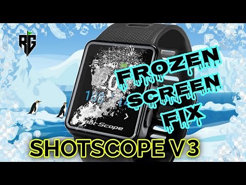 How to HARD RESET a SHOT SCOPE V3 Watch