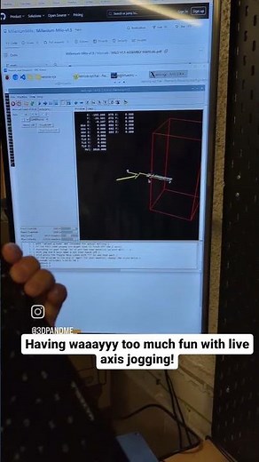 Linux CNc setup on Millennium Mill #linuxcnc #cnc #raspberrypi #3dprinting