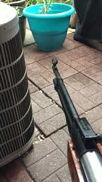 The easiest way to clean an under lever air gun barrel