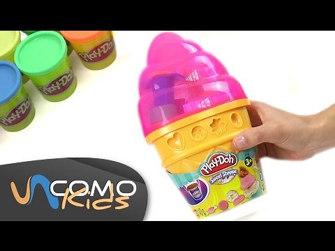 Juguetes Play doh - Cucurucho de helado