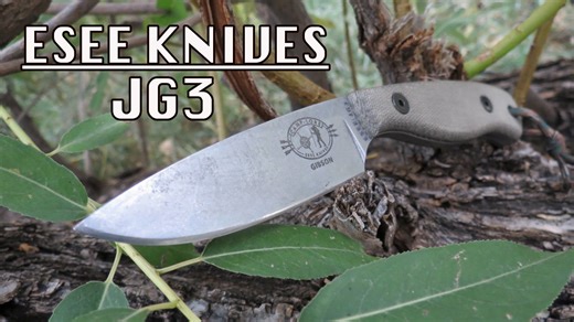Bushcraft Time: ESEE JG3 Camp-Lore Knife