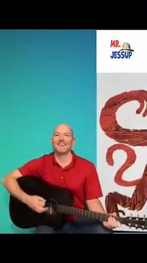 From Head to Toe 🐒🦍 Dance & Sing with Mr. Jessup! | Eric Carle Fun for Kids #Shorts
