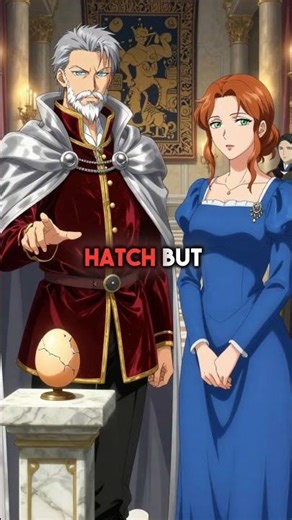 Servant Girl Saves Trash Dragon Egg - What Hatched Will Shock You. #anime #shorts