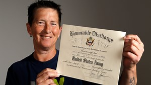 Gay Oklahoma soldier's discharge upgraded to honorable