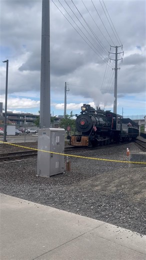 Polson logging co No.2 on National Train Day