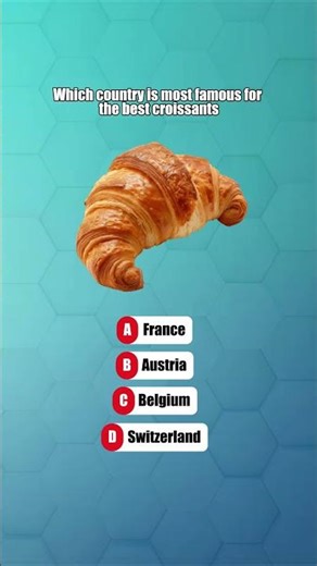 Which country is most famous for the best croissants