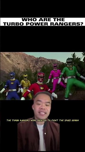 WHO ARE THE TURBO RANGERS?! A quick recap of the Power Rangers Turbo team! I’m A.T
