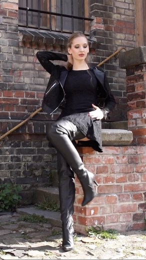 7.4K views · 501 reactions | More  • • Clip: Aaliyah in Chaps from the Studentsofboots.com archives #boots #leather #chaps #berlin • • [Werbung/unbezahlt] | Students of Boots | Facebook