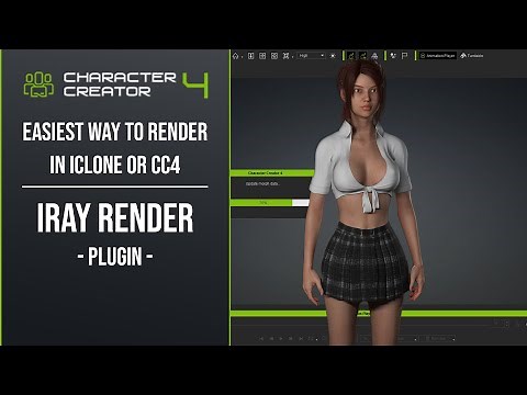 [iClone 8 / Character Creator 4] The easiest way to render with iClone