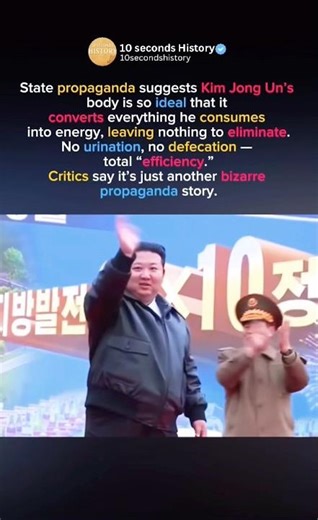 North Korea’s Strangest Claim About Kim Jong Un 🤯 #history #northkorea #kimjongun #shorts