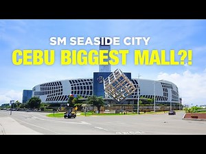 UNBELIEVABLE! Exploring the MASSIVE SM Seaside City Mall 🛍️ | Cebu City, Philippines