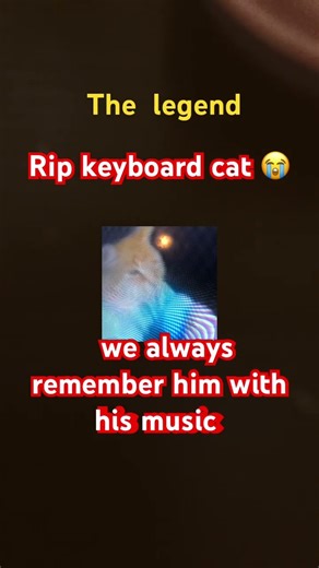 Rip Keyboard cat 🥺￼