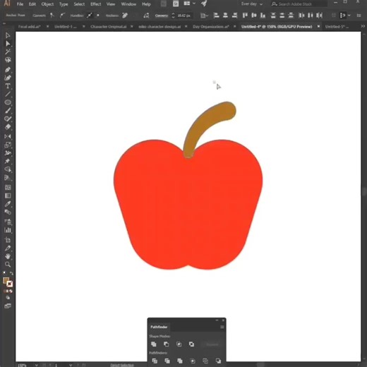 2K views · 30 reactions | How to create apple   Logo design ideas  #logodesinger #logodesignchallenge #logodesigner #logodesigning #logochallenge #logotype #logodesigns #logos #logo #logodesign | Logo Design | Facebook