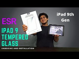 iPad 9th Generation ESR Tempered Glass Screen Protector | Unbox Energy