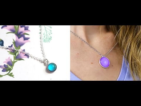 how to make mood pendant at home /jewellery hacks