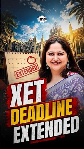 XET 2026 Deadline EXTENDED 🚨 St. Xavier’s Mumbai | Last Chance to Apply!