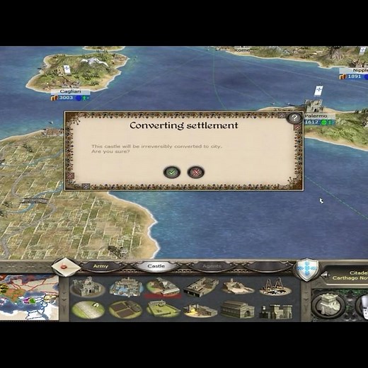 Shortcut your city development with this trick! #medieval2totalwar #totalwar #tips #tricks #games