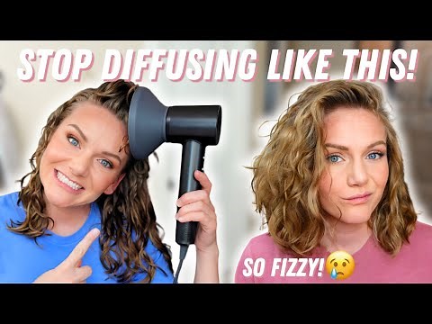 Top 5 Mistakes You are Making Diffusing Your Curly Hair
