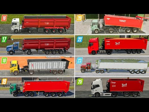 Fs16 Vs Fs17 Vs Fs18 Vs Fs19 Vs Fs20 Vs Fs22 Vs Fs23 Vs Fs25 | Crops Transport | Timelapse
