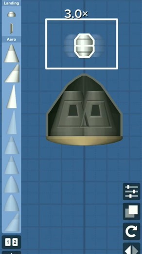 Build simple capsule. [No DLS] #spaceflightsimulator #bpedits ‪@SpacEE.‬