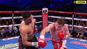 1.5M views · 6.9K reactions | Was this Canelo’s greatest ever KO?  His battle with Amir Khan lasted just six rounds in Las Vegas  | DAZN | Facebook