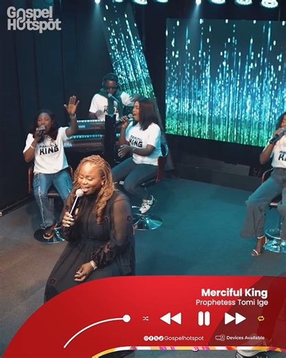 Prophetess Tomi Ige releases new single “Merciful King” — a powerful sound that exalts God with gratitude, worship & praise. Blending Yoruba and English lyrics with rich African rhythm, the song celebrates the One who never changes and whose mercies are new every morning. “Merciful King” by Tomi Ige is available now on all major music streaming platforms. Full video on YouTube!! #GospelHotspot #GospelMusic #GospelSong #NaijaGospel #TomiIge | Gospel Hotspot