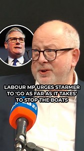 A Labour MP has given the government an urgent to stop the boats: "Go as far as it takes!" Speaking on Chopper's Political Podcast, Steve Yemm spoke about the Labour government's struggles to get a grip on the small boats crisis in the Channel. 🎧 Listen to Chopper's Political Podcast on Apple Podcasts, Spotify or wherever you get your podcasts. #MigrantCrisis #Labour #ukpolitics #GBNews Beat the system with TallyMoney. Gold you can spend. Discover more by clicking here: https://tinyurl.com/tall