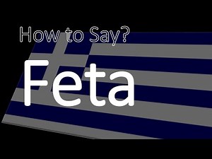 How to Pronounce Feta? (CORRECTLY)