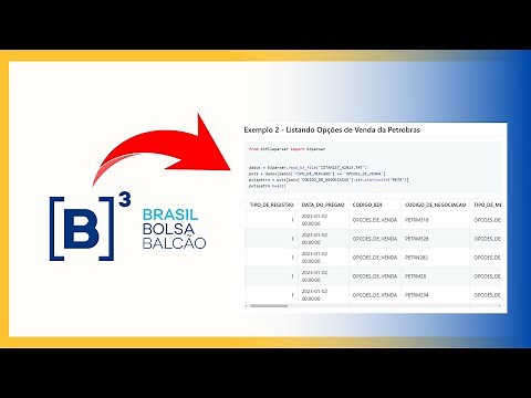 Criei uma biblioteca Python para tratar dados da B3