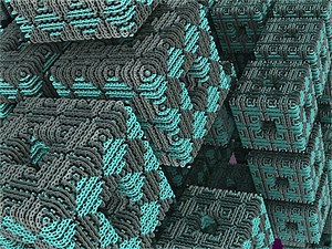 Fractal, Render, 3D. Free Stock Video