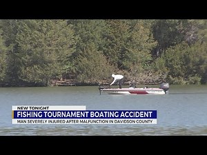 Fishing tournament boating accident