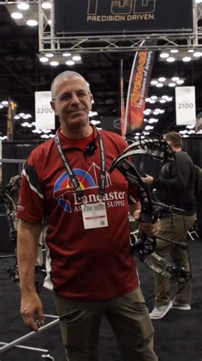 The PSE Force is a sub-$1,000, aluminum bow powered by the flagship FDS cam. It’s got all the accessory attachments for sights and rests, in a 31-inch package adjustable to a maximum 31-inch draw length. #lancasterarchery #atatradeshow #archery | Lancaster Archery Supply